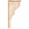 Ekena Millwork Monterey Smooth Corbel w/Backplate, Douglas Fir, 5 1/2"W x 14"D x 30"H COR06X14X30MON01SDF - alternate 4